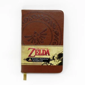 The Legend Of Zelda Triforce A6 Brown Premium Pocket Notebook - Picture 1 of 2
