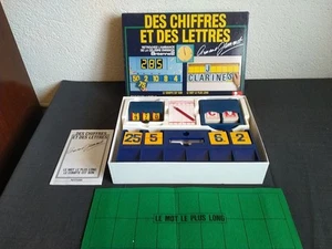 DES CHIFFRES ET DES LETTRES JEU DE SOCIETE DE 2 A 6 JOUEURS Complet Liv Offerte - Foto 1 di 5