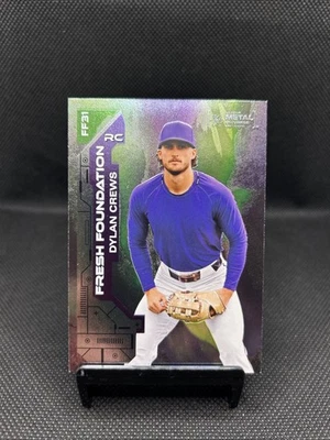 Dylan Crews 2023 Metal Universe Champions Fresh Foundations FF-31 Nationals M11 - Image 1 of 2