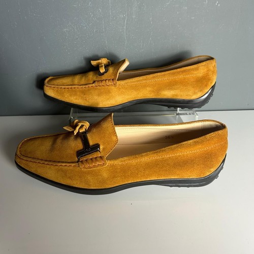 Mocassino donna TOD’S scamosciato tabacco taglia 3 5 36 5