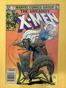 The Uncanny X-Men #165 Newsstand Variant (Marvel Comics Jan 1983) 1st Paul Smith - Picture 1 of 2