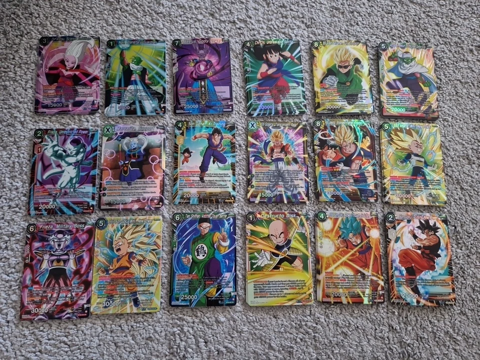B28 All SRs Super Rare Cards Prismatic Clash Dragonball Super Masters Zenkai - Bild 1 von 1