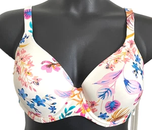 Soma Floral Underwire Bra With Adjustable Straps & Back Closure Size 40DD - Picture 1 of 7