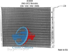 65 66 67 68 69 70 71 72 Mercedes Benz 230 250 280 SL W113 ac condenser AC4020 - Picture 1 of 2
