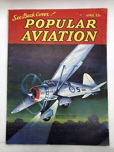 Popular Aviation Magazine April 1937