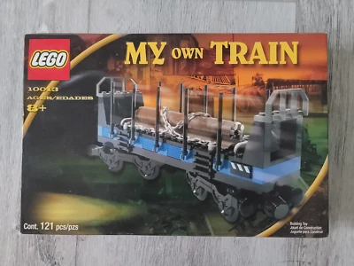 Lego Trains - Open Freight Wagon - Set # 10013 -  My Own Train - NEW IN BOX - Image 1 of 2