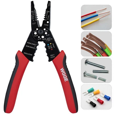 WG-015 Professional crimping tool / WGGE Multi-Tool Wire Stripper-Cutter-Crimper - Image 1 of 4