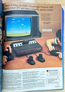 1980 Sears Holiday Christmas Wish Book Catalog Video Games Toys - Foto 1 di 15