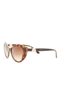 BVLGARI BV8168B Havanna/GOLD/Kristall Katzenauge Sonnenbrille 53 19 140***ITALIEN*** - Bild 1 von 12
