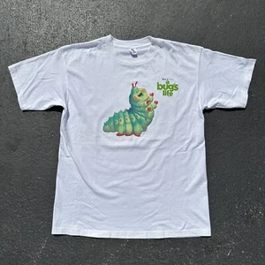Vintage A Bugs Life Movie Shirt VHS Video Promo Double Sided White 90’s Size XL - Picture 1 of 5