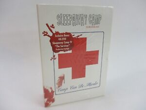 DVD Movies SLEEPAWAY CAMP SURVIVAL KIT RECALLED Red Cross Version SEALED NEW!!