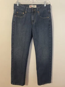 Levis 550 Relaxed Jeans Size 28x28 Youth Y2K Loose Fit School Skater Streetwear - Picture 1 of 9