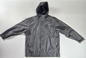 Outfitter Trading Co. Jacke Herren XXL Reißverschluss Kapuze bestickt Lake Tahoe Calif - Bild 1 von 16