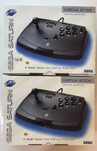 2 SEGA Saturn Virtua Stick Lot - Arcade Joystick - NIB - New, not used, Boxed - Picture 1 of 8