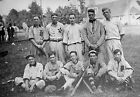 Antique Photo Negative - 1900'S - Rural Baseball Team - Hawthorne, Nj