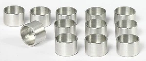 Billet Aluminum Cup Washers, 1/4" Allen head SAE Pack of 12: Aluminum - Picture 1 of 6
