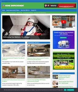 Home Improvement Website Business For Sale: Ready-to-Launch with Installation - Picture 1 of 3