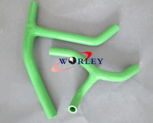 FOR 2006-2008 KAWASAKI KXF450 KX450F 2007 silicone Y radiator hose kit KXF 450 - Picture 1 of 5