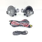LED Fog Lights Clear For 2011 Infiniti G37 Coupe Convertible with Wire Switch