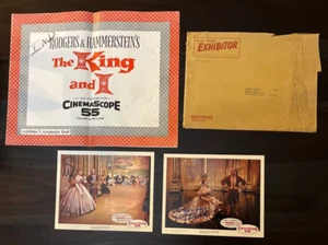 1956 Brynner Kerr firmato foto a colori ed espositori libro campagna King & I senza certificato di autenticità - Foto 1 di 18