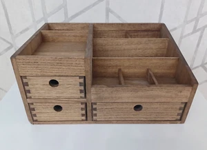 KIRIGEN Makeup Organizer Storage Drawers Wooden Cosmetic Organisers - Picture 1 of 9