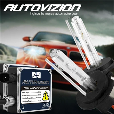 HID Conversion Kit H1 H4 H7 H11 H13 9007 9005 9006 H10 880 Headlight High & Low - Image 1 of 4