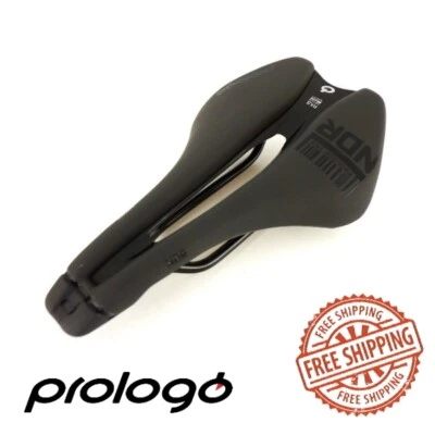 Sillín Prologo Dimension NDR 143 T4.0/Tirox/STN Rail MTB carretera triatlón negro Foto 1 de 4