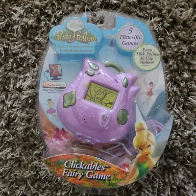 Disney Pixie Hollow Clickables Fairy Game Electronic Handheld Toy Tinker Bell - Image 1 of 2