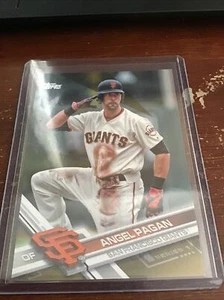 Angel Pagan 2017 Topps Series 1 #112 Gold 0726/2017 - Picture 1 of 2
