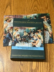 Wentworth 140 Piece Wooden Jigsaw RENOIR The Luncheon of the Boating Party EUC - Picture 1 of 13