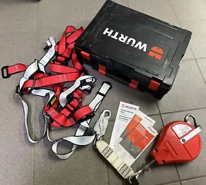 Würth HSG HK BFD dispositivo di sicurezza in altezza + cintura di sicurezza professionale III 01 - Foto 1 di 6