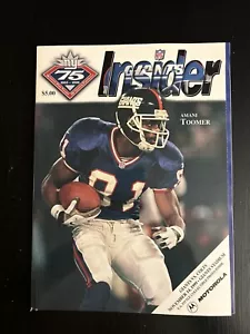 1999 New York Giants V Indianapolis Colts Program Marvin Harrison P Manning 2 TD - Picture 1 of 9