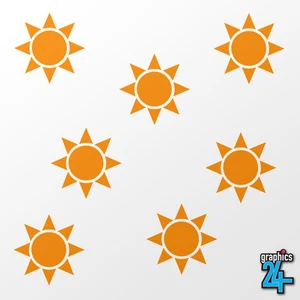 Suns Retro Vinyl Wall Art Sticker Decal Home Decor - Imagen 1 de 4