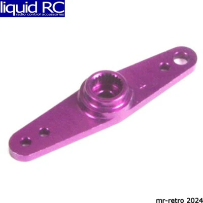Dynamite 2541 Machined Aluminum Servo Arm: Fut Purple - Image 1 of 2