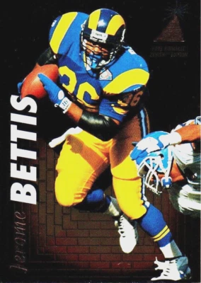 1995 Pinnacle Zenith - #Z106 Jerome Bettis - Image 1 of 2