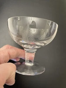 6 X Stuart Crystal WOODCHESTER Glasses Possibly Champagne Saucers See Photos. - Picture 1 of 19