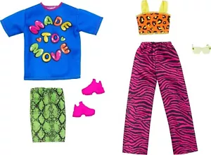 Barbie Fashions Pack de 2, 2 Trajes y 2 Accesorios - NUEVO - Imagen 1 de 6