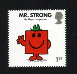 MR STRONG/ROGER HARGREAVES/TV/BOOKS/GB 2016 UM MINT STAMP - Picture 1 of 1