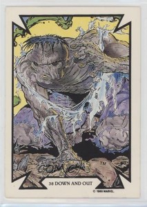 1989 Comic Images Marvel Comics Todd McFarlane Down and Out #38 d8k