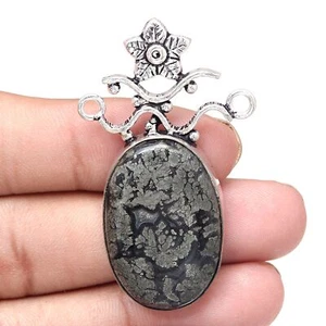Marcasite Gemstone Mother's Day Handmade Jewelry Necklace 20 in - Picture 1 of 8