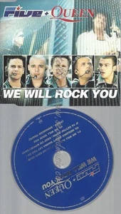 CD--FIVE + QUEEN -- -WE WILL ROCK YOU ---INCL VIDEO- - Picture 1 of 1