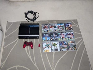 Sony Playstation 3 Fat Konsole 40GB 12 Spiele CECHG 03 - Bild 1 von 18