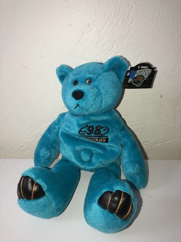 Limited Treasures Premium Pro Bear Plush 1998 Mark Brunell Jacksonville Jaguars Cover