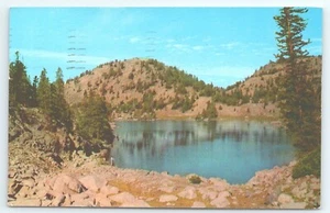 Postcard Lower Sauerkraut Lake Bridger Wilderness Wind River Range Wyoming c1958 - Picture 1 of 2