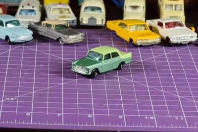 Matchbox by Lesney rueda regular 29b 2 tonos verde Austin A55 Cambridge Foto 1 de 4