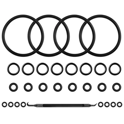 DBGOGO Homebrew Gasket Set, 28 PCS Cornelius Corny Brewing Beer Keg Black