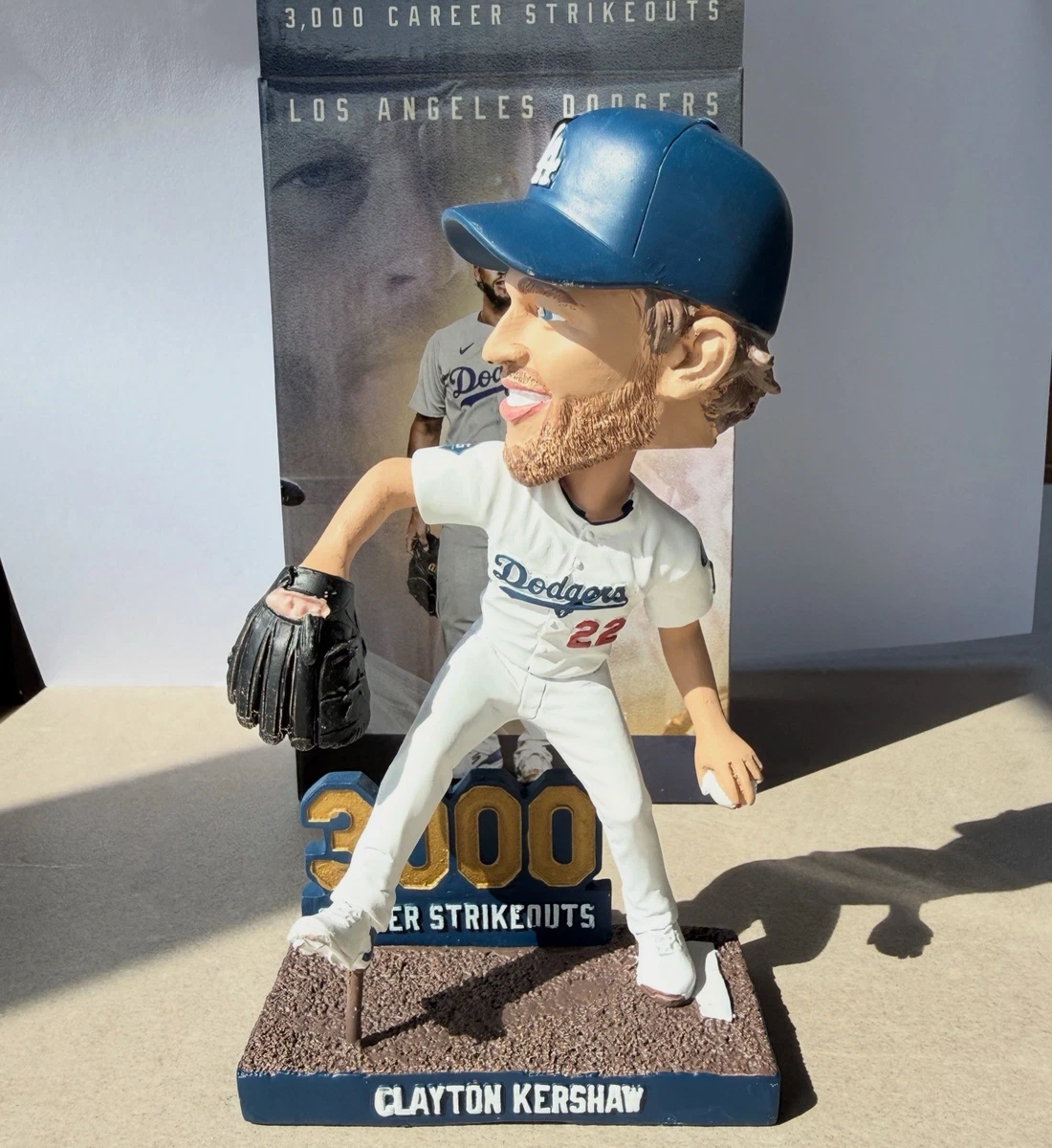 Clayton Kershaw Regular Season MLB Bobbleheads for sale | eBay