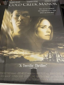 “Cold Creek Manor” Movie Poster 26”X 40” Sharon Stone ORIGINAL MOVIE POSTER #39 - Picture 1 of 9