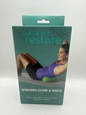 Gaiam Restore Fuerte Núcleo y Espalda, Kit de Fuerza y Flexibilidad. Foto 1 de 4