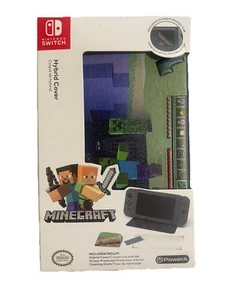 🎮 Cubierta híbrida PowerA Nintendo Switch Minecraft - Nueva A3 - Imagen 1 de 7